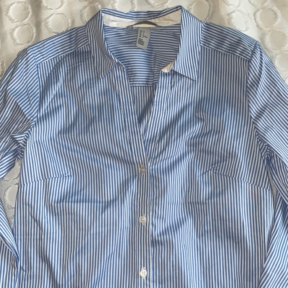 Striped button down - Picture 2 of 3